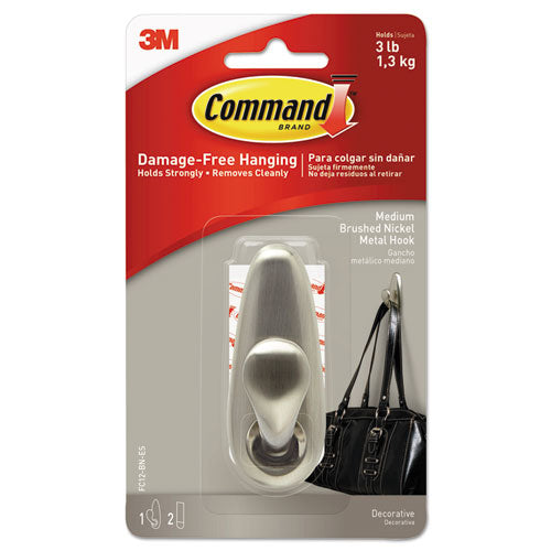 Adhesive Mount Metal Hook