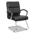 Alera Neratoli Slim Profile Stain-Resistant Faux Leather Guest Chair