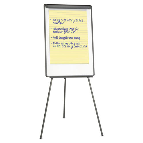 Dry Erase Board with Tripod Easel