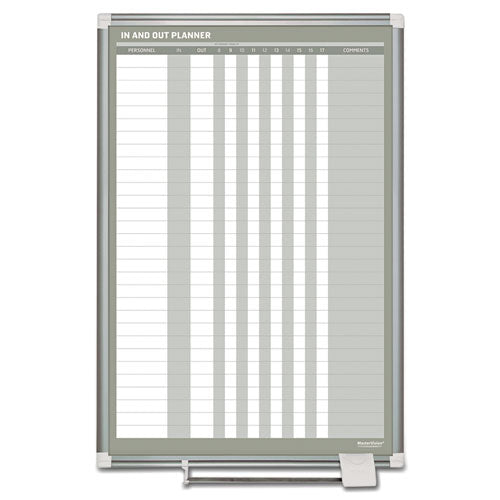In-Out Magnetic Dry Erase Board