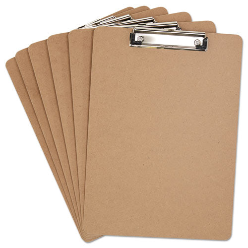 Hardboard Clipboard with Low-Profile Clip