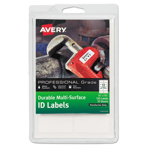 Durable Permanent Multi-Surface ID Labels