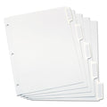 Custom Label Tab Dividers with Self-Adhesive Tab Labels