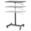 DC500 High Rise Collection Mobile Adjustable Standing Desk