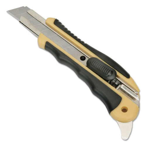 5110016215252 SKILCRAFT Snap-Off Utility Knife w/Cushion Grip Handle
