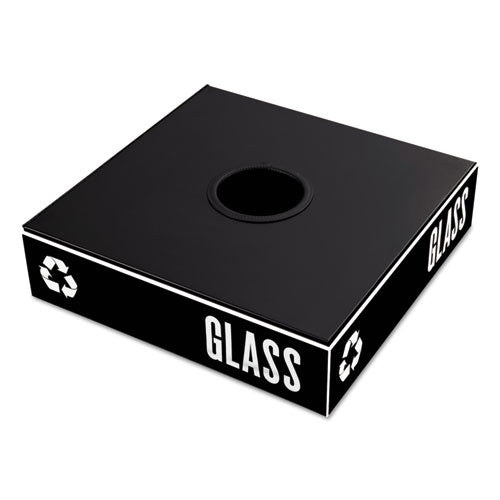 Public Square Recycling Container Lid
