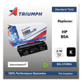 751000NSH1318 Remanufactured CF280A (80A) Toner