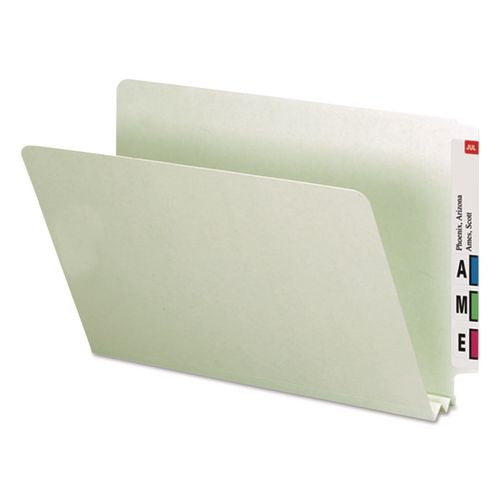Extra-Heavy Recycled Pressboard End Tab Folders