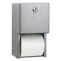 Stainless Steel 2-Roll Tissue Dispenser
