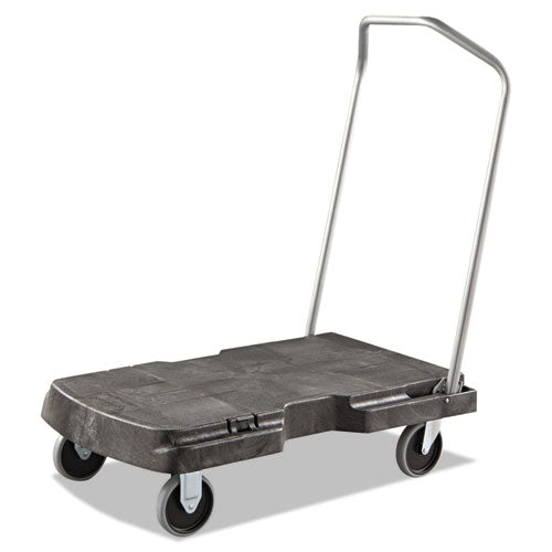 Triple Trolley Platform Truck with Angled-Loop Handle