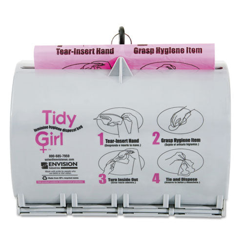 Plastic Feminine Hygiene Disposal Bag Dispenser