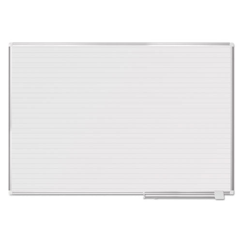 Ruled Magnetic Steel Dry Erase Planning Board
