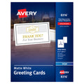 Half-Fold Greeting Cards with Matching Envelopes