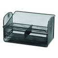 Onyx Angled Mesh Steel Telephone Stand