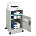 Steel Machine Stand with Open Storage Compartment