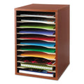 Wood Desktop Literature Sorter