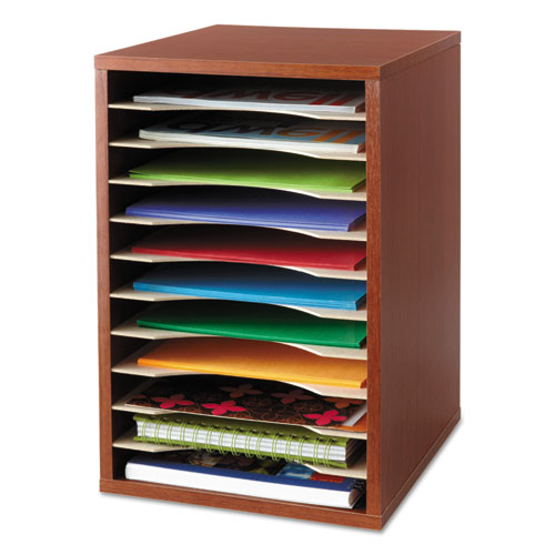 Wood Desktop Literature Sorter