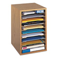 Wood Vertical Desktop Sorter