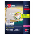 Repositionable Address Labels w/SureFeed