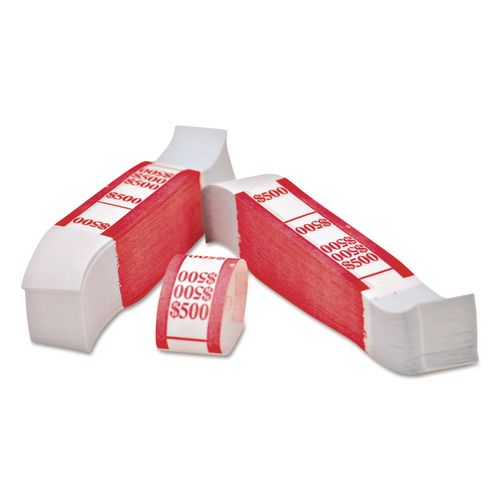 Color-Coded Kraft Currency Straps