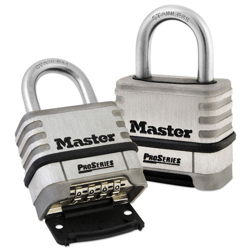 ProSeries Stainless Steel Easy-to-Set Combination Lock