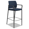 Accommodate Series Cafe Stool with Fixed Arms