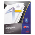 Customizable Print-On Dividers