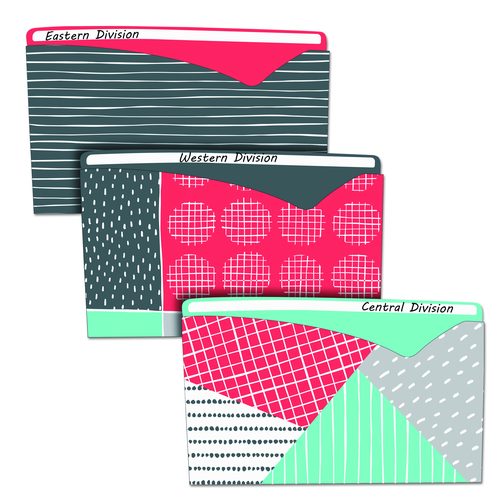 Write-On Fashion Poly File Jackets
