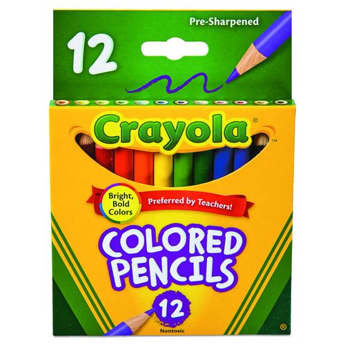 Short-Length Colored Pencil Set