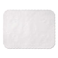 Anniversary Embossed Scalloped Edge Tray Mat