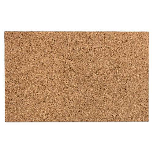 iDesign Frameless Cork Bulletin Board
