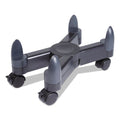 Computer Stand with Locking Wheels