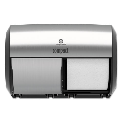 Compact Coreless Side-by-Side 2-Roll Dispenser