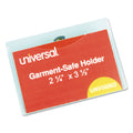 Clear Badge Holders w/Garment-Safe Clips
