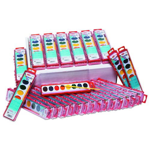 Charles Leonard Watercolor Paint Pan Kit Class Pack