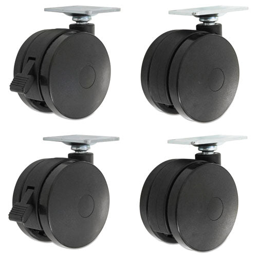 Casters for Height-Adjustable Table Bases