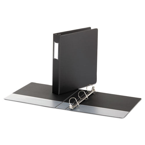 Deluxe Non-View D-Ring Binder with Label Holder