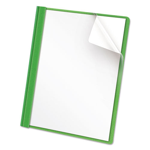 Clear Front Report Cover