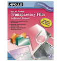 Quick-Dry Color Inkjet Transparency Film with Handling Strip