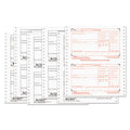 6-Part W-2 Continuous Feed Tax Forms
