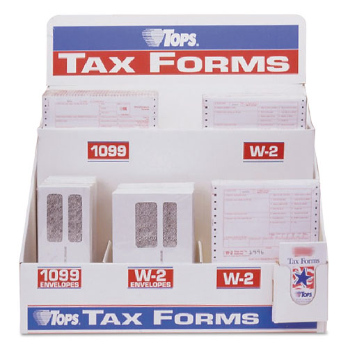 Six-Part W-2 Tax Form Floor Display