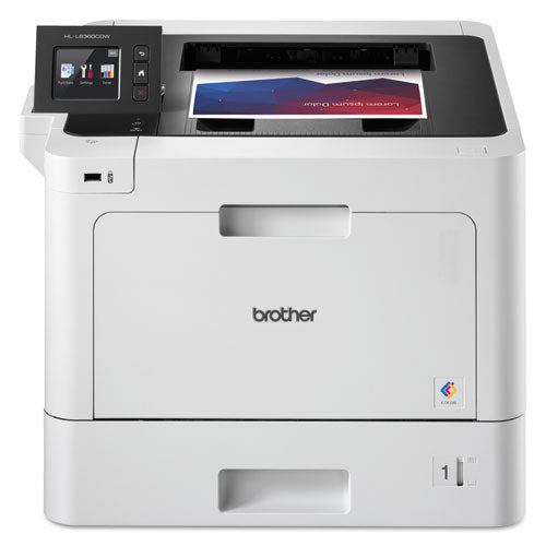 HLL8360CDW Business Color Laser Printer with Duplex Printing and Wireless Networking