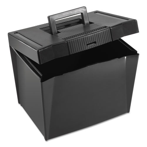 Portable Letter Size File Box