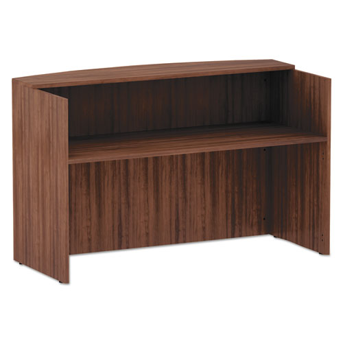 Alera Valencia Series Reception Desk with Transaction Counter