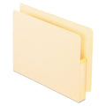 Manila Drop Front Shelf File Pockets with Tyvek Gusset Top