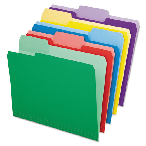 File Folders with Erasable Tabs