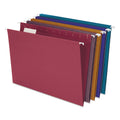 Earthwise by Pendaflex EZ Slide 100% Recycled Colored Hanging File Folders