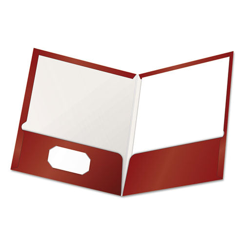 High Gloss Laminated Paperboard Folder
