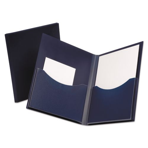 Poly Double Stuff Gusseted 2-Pocket Folder