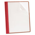 Earthwise by Oxford 100% Recycled Clear Front Report Covers